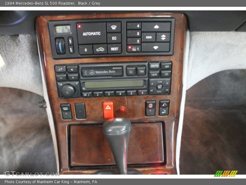 Controls of 1994 SL 500 Roadster