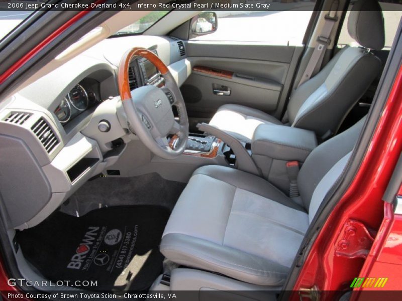  2006 Grand Cherokee Overland 4x4 Medium Slate Gray Interior