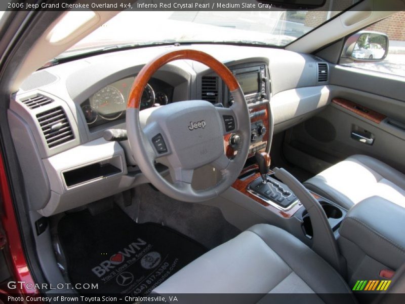  2006 Grand Cherokee Overland 4x4 Medium Slate Gray Interior