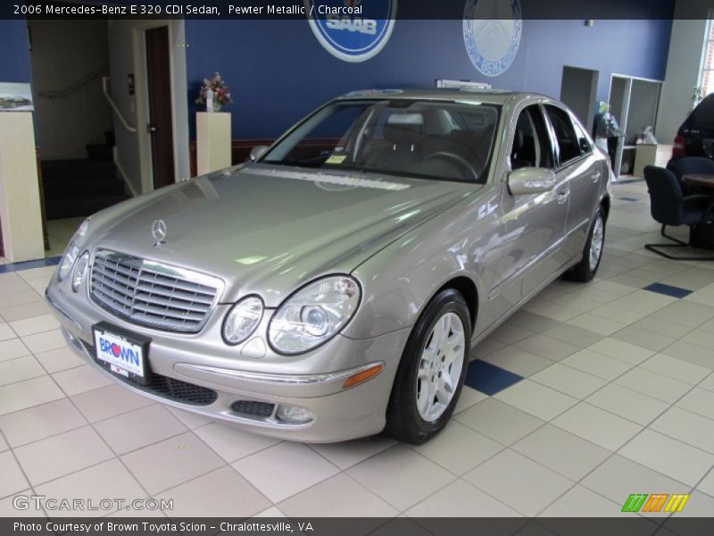 Pewter Metallic / Charcoal 2006 Mercedes-Benz E 320 CDI Sedan