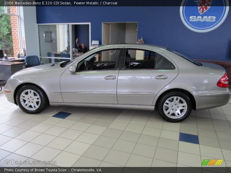 Pewter Metallic / Charcoal 2006 Mercedes-Benz E 320 CDI Sedan