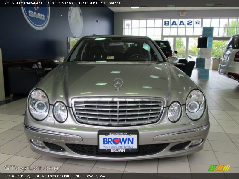 Pewter Metallic / Charcoal 2006 Mercedes-Benz E 320 CDI Sedan