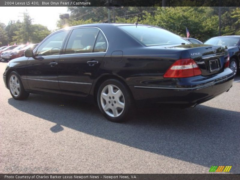 Blue Onyx Pearl / Cashmere 2004 Lexus LS 430