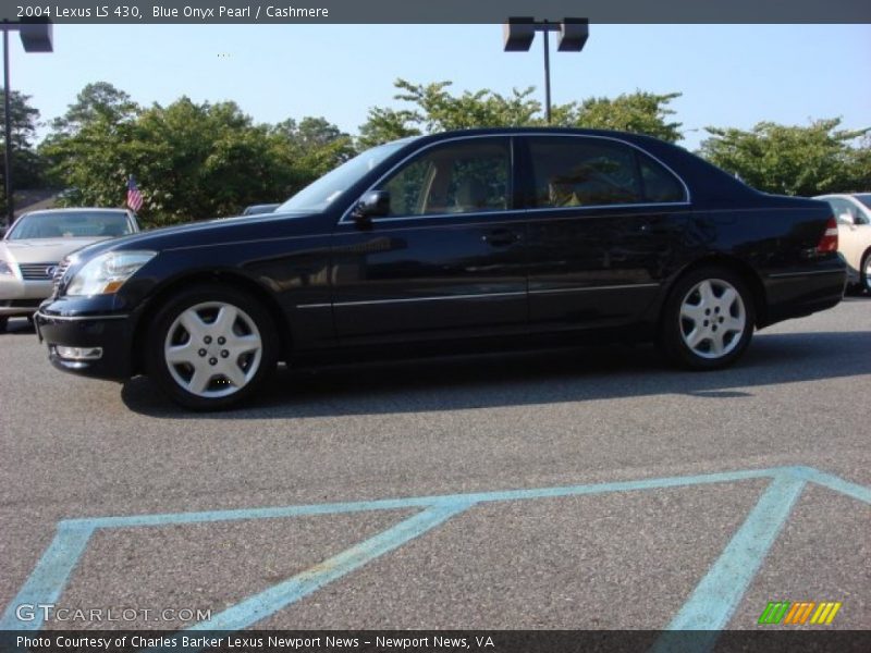 Blue Onyx Pearl / Cashmere 2004 Lexus LS 430