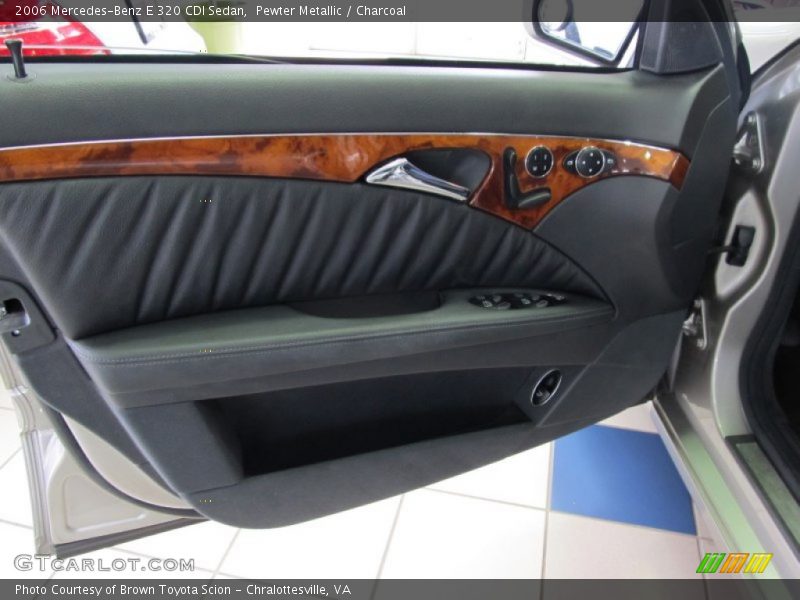 Pewter Metallic / Charcoal 2006 Mercedes-Benz E 320 CDI Sedan