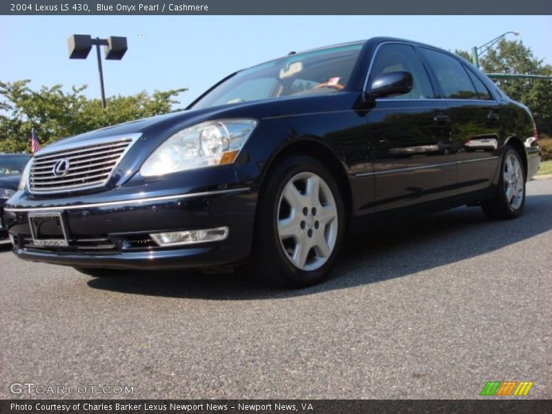Blue Onyx Pearl / Cashmere 2004 Lexus LS 430