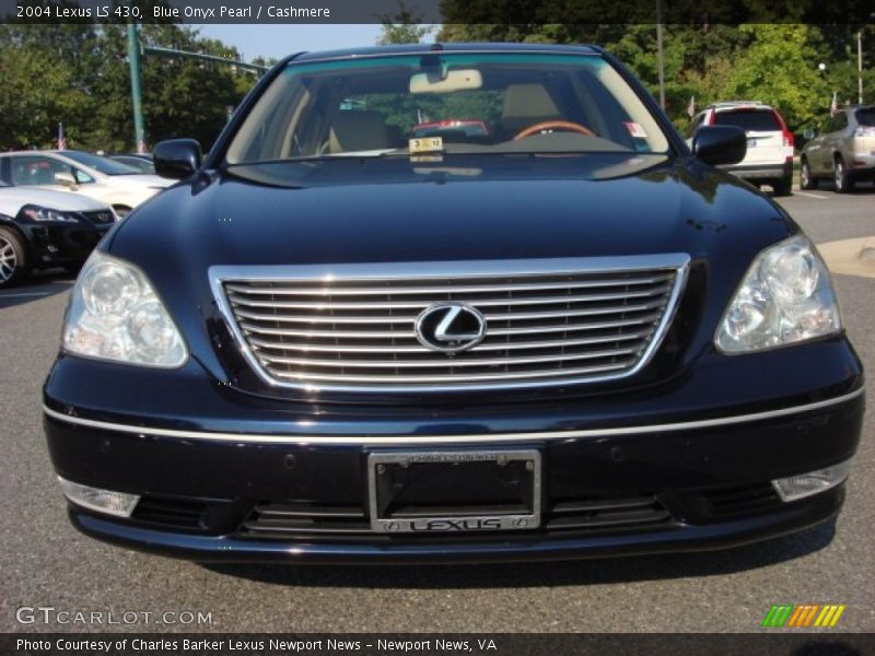 Blue Onyx Pearl / Cashmere 2004 Lexus LS 430