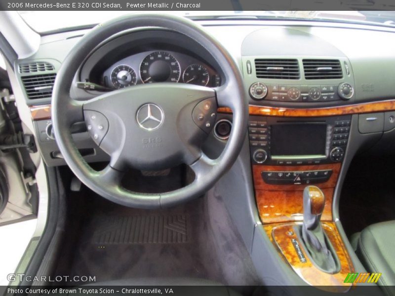 Pewter Metallic / Charcoal 2006 Mercedes-Benz E 320 CDI Sedan