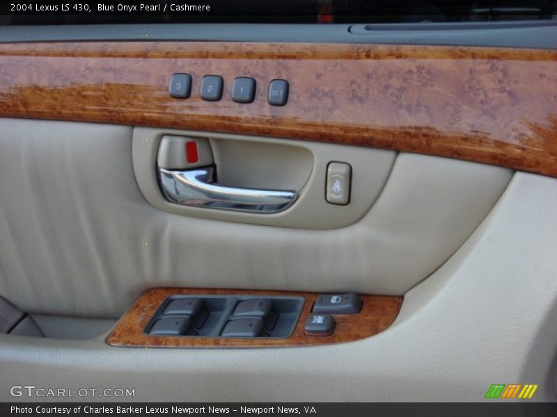 Blue Onyx Pearl / Cashmere 2004 Lexus LS 430