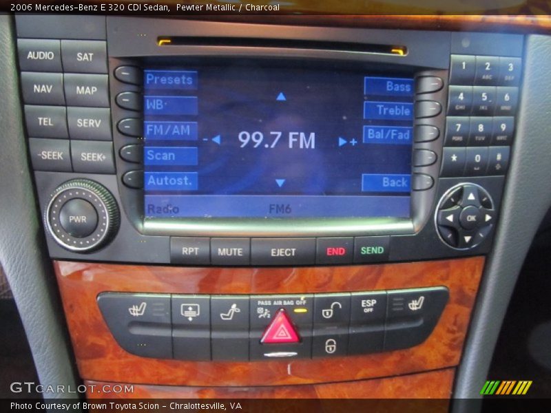 Pewter Metallic / Charcoal 2006 Mercedes-Benz E 320 CDI Sedan