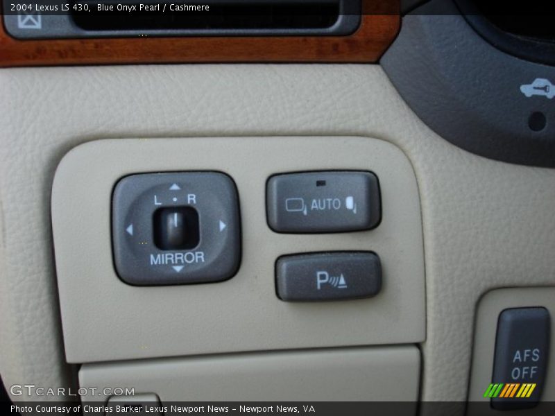 Blue Onyx Pearl / Cashmere 2004 Lexus LS 430