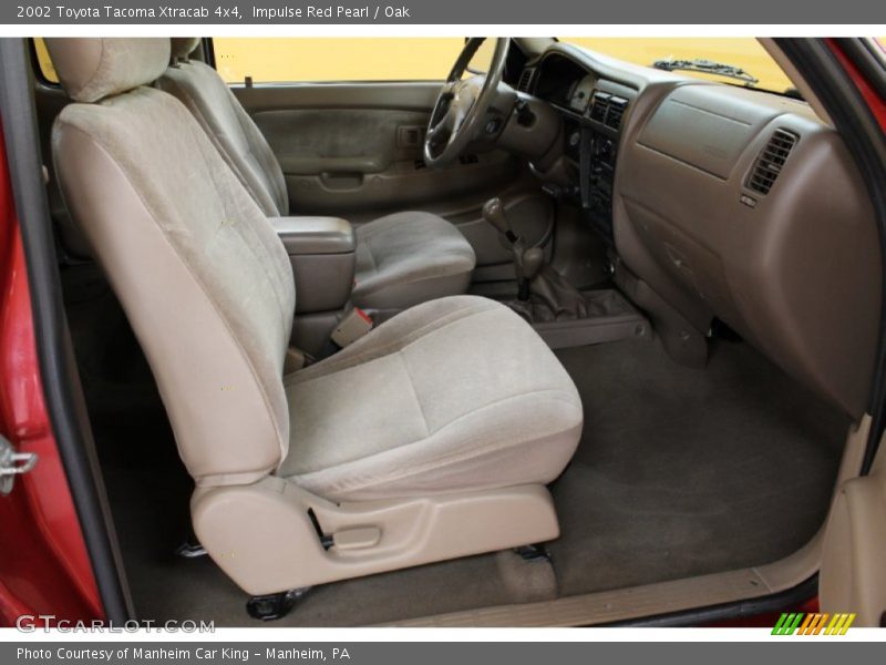 Impulse Red Pearl / Oak 2002 Toyota Tacoma Xtracab 4x4