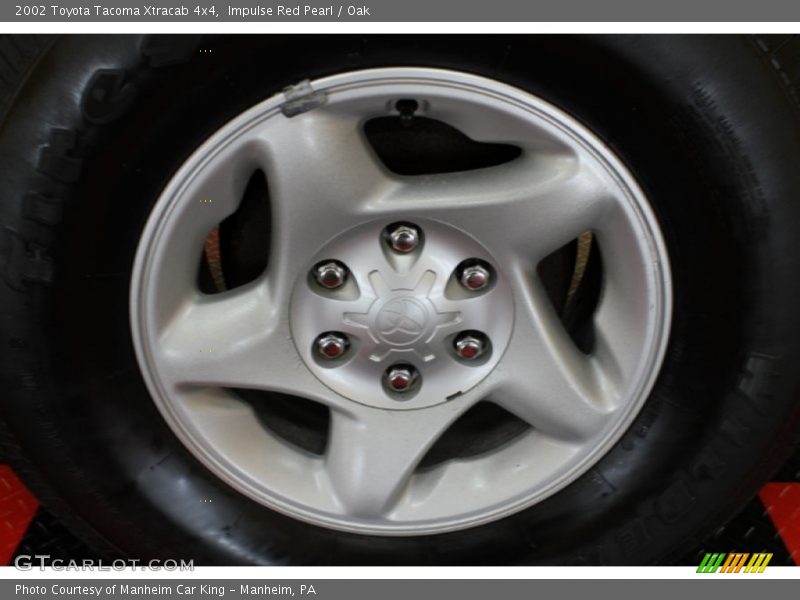 Impulse Red Pearl / Oak 2002 Toyota Tacoma Xtracab 4x4