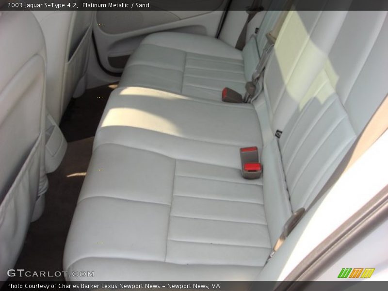 Platinum Metallic / Sand 2003 Jaguar S-Type 4.2