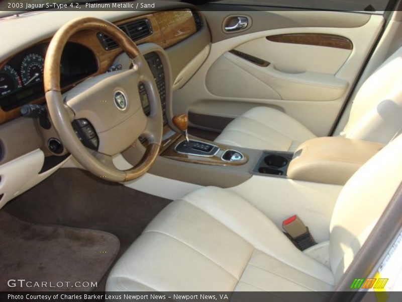  2003 S-Type 4.2 Sand Interior