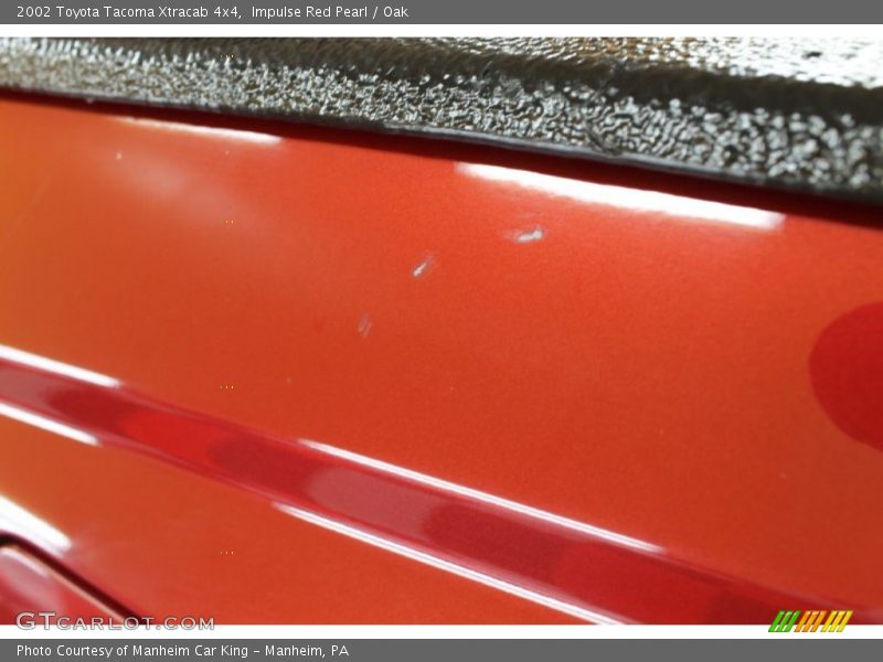 Impulse Red Pearl / Oak 2002 Toyota Tacoma Xtracab 4x4
