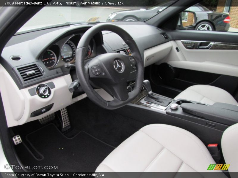  2009 C 63 AMG Grey/Black Interior