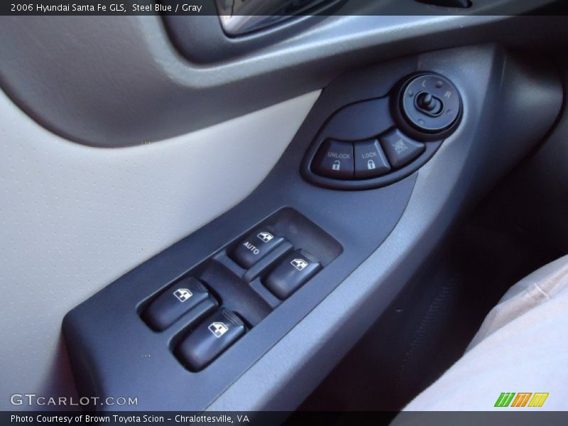 Steel Blue / Gray 2006 Hyundai Santa Fe GLS
