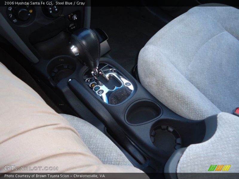Steel Blue / Gray 2006 Hyundai Santa Fe GLS