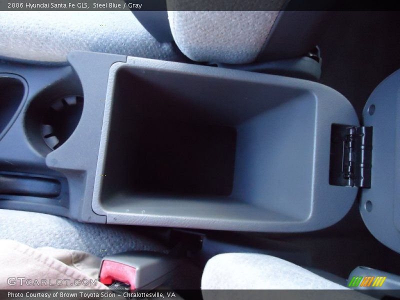 Steel Blue / Gray 2006 Hyundai Santa Fe GLS