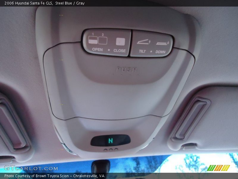 Steel Blue / Gray 2006 Hyundai Santa Fe GLS