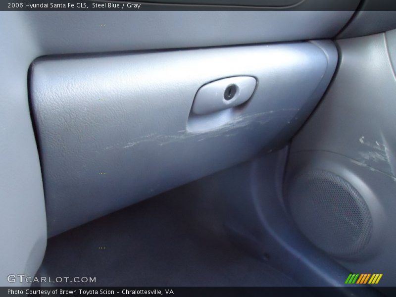 Steel Blue / Gray 2006 Hyundai Santa Fe GLS