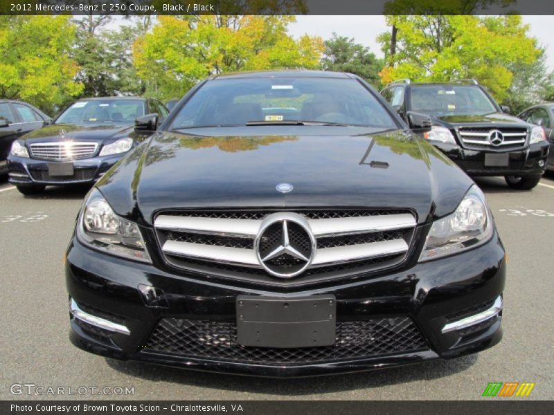  2012 C 250 Coupe Black