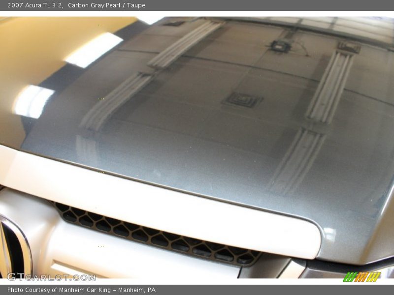 Carbon Gray Pearl / Taupe 2007 Acura TL 3.2
