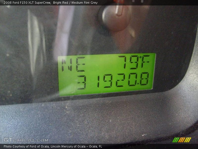 Bright Red / Medium Flint Grey 2008 Ford F150 XLT SuperCrew