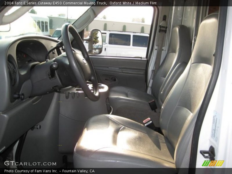  2004 E Series Cutaway E450 Commercial Moving Truck Medium Flint Interior