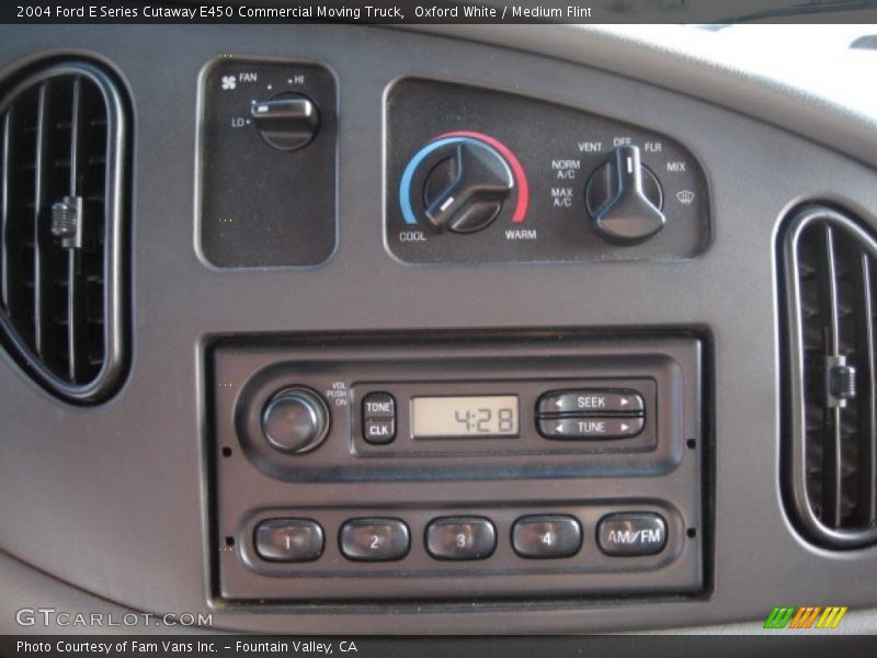 Audio System of 2004 E Series Cutaway E450 Commercial Moving Truck