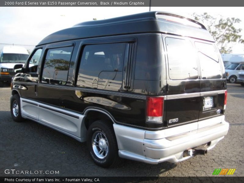 Black / Medium Graphite 2000 Ford E Series Van E150 Passenger Conversion