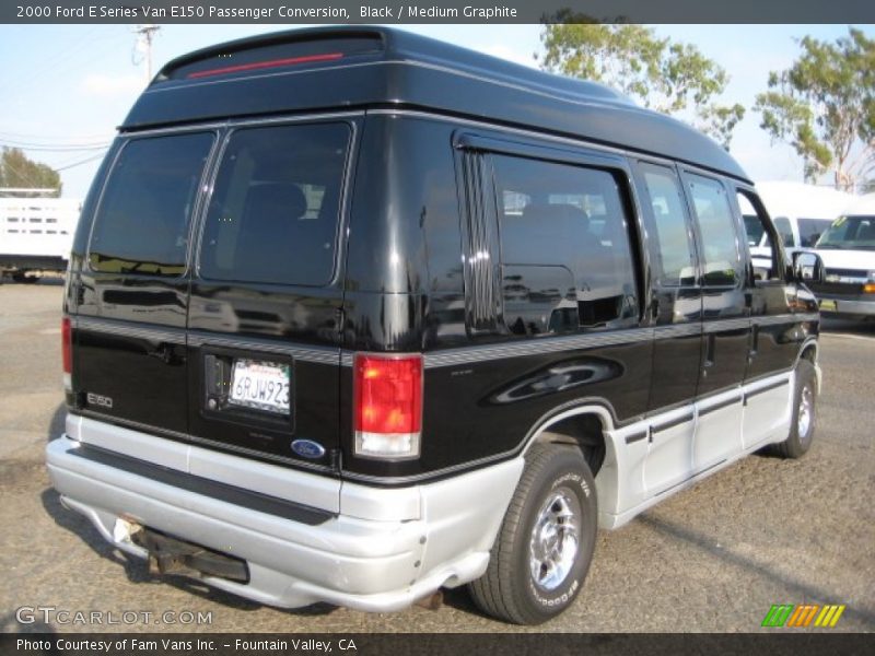  2000 E Series Van E150 Passenger Conversion Black
