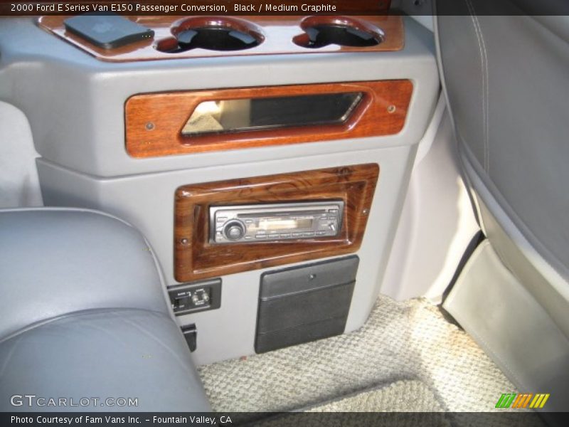 Black / Medium Graphite 2000 Ford E Series Van E150 Passenger Conversion