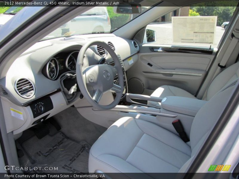  2012 GL 450 4Matic Ash Interior