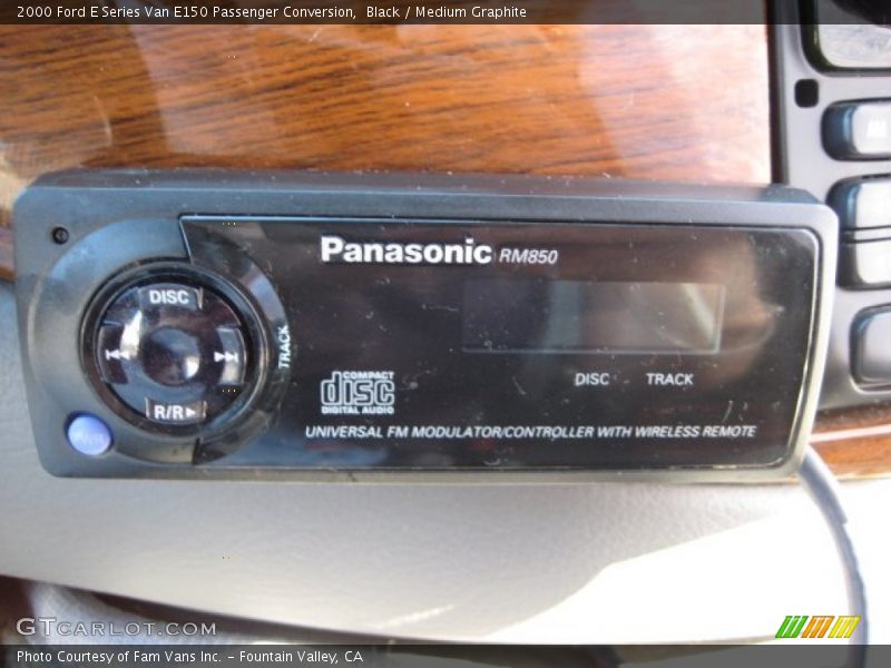 Black / Medium Graphite 2000 Ford E Series Van E150 Passenger Conversion