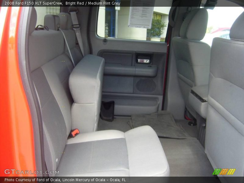Bright Red / Medium Flint Grey 2008 Ford F150 XLT SuperCrew