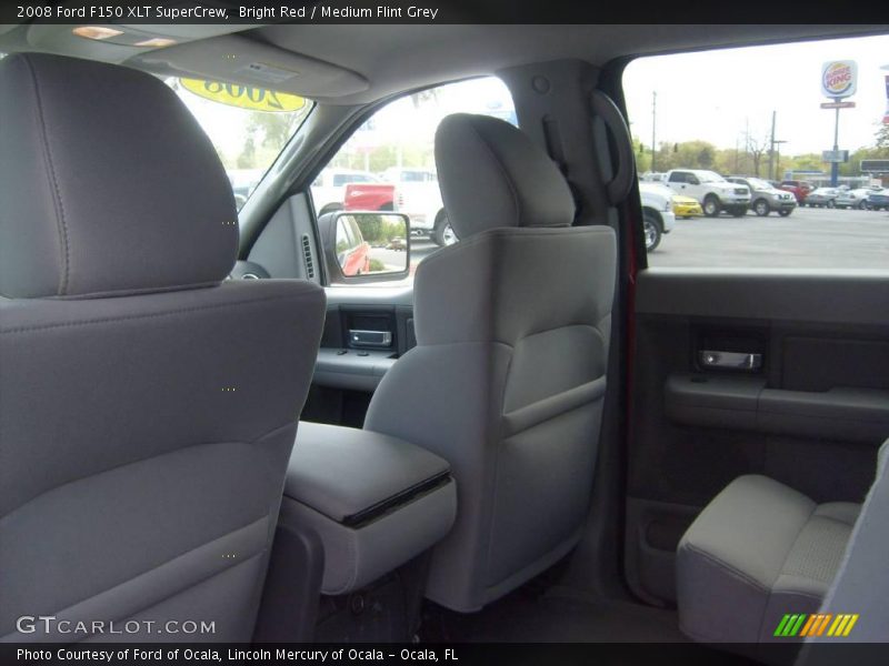 Bright Red / Medium Flint Grey 2008 Ford F150 XLT SuperCrew