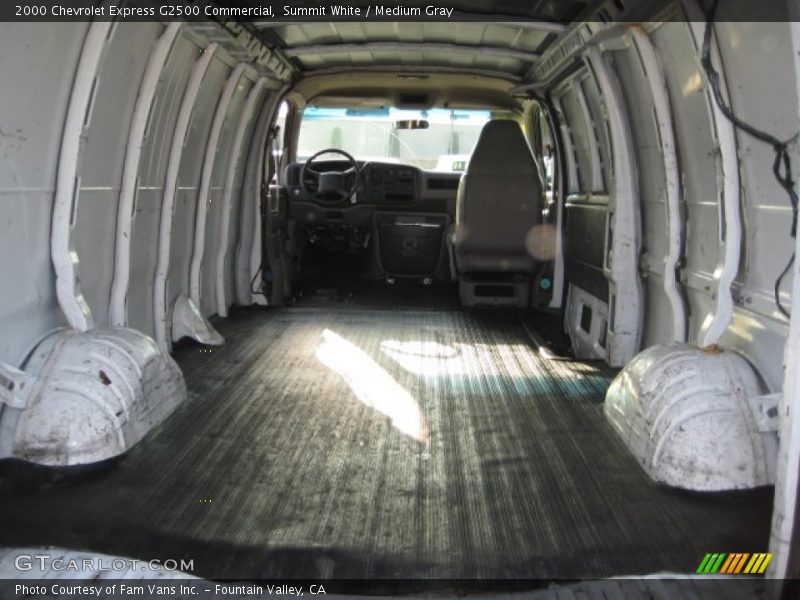 Summit White / Medium Gray 2000 Chevrolet Express G2500 Commercial