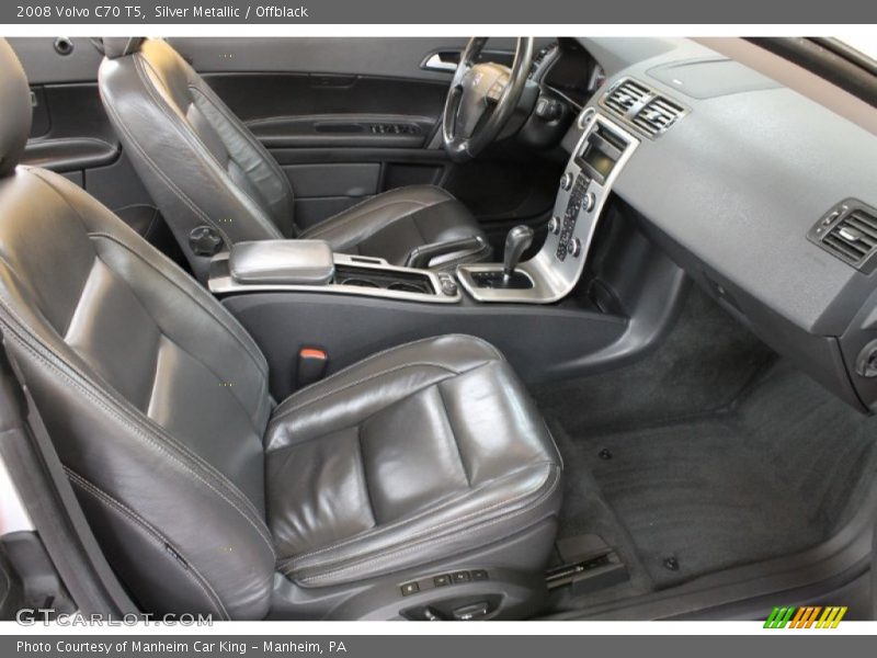 Silver Metallic / Offblack 2008 Volvo C70 T5