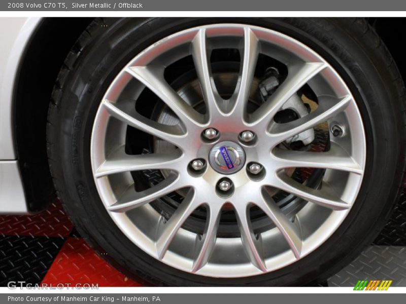 Silver Metallic / Offblack 2008 Volvo C70 T5