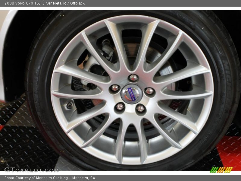 Silver Metallic / Offblack 2008 Volvo C70 T5