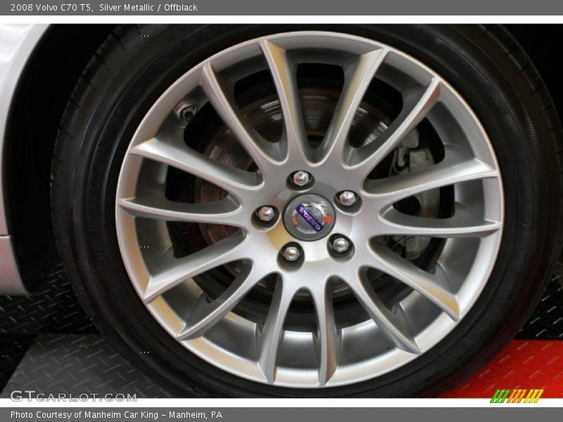 Silver Metallic / Offblack 2008 Volvo C70 T5