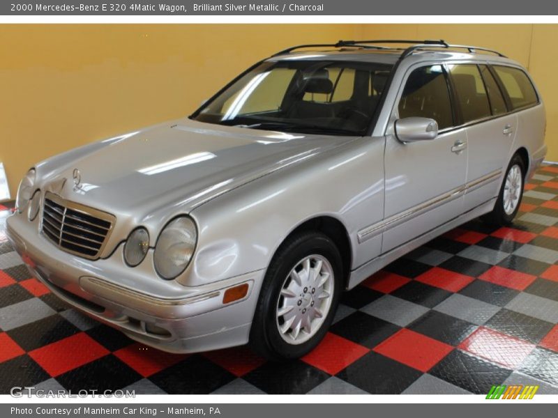 Brilliant Silver Metallic / Charcoal 2000 Mercedes-Benz E 320 4Matic Wagon