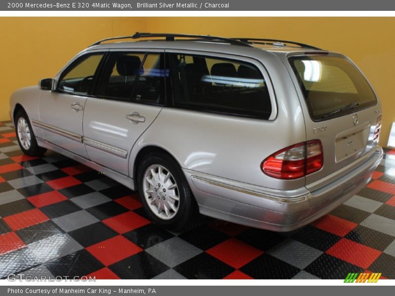 Brilliant Silver Metallic / Charcoal 2000 Mercedes-Benz E 320 4Matic Wagon