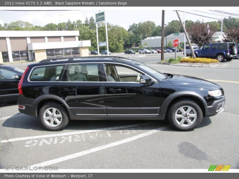 Black Sapphire Metallic / Sandstone Beige 2011 Volvo XC70 3.2 AWD