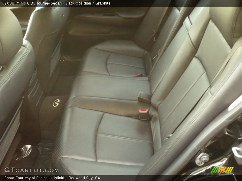 Black Obsidian / Graphite 2008 Infiniti G 35 Journey Sedan