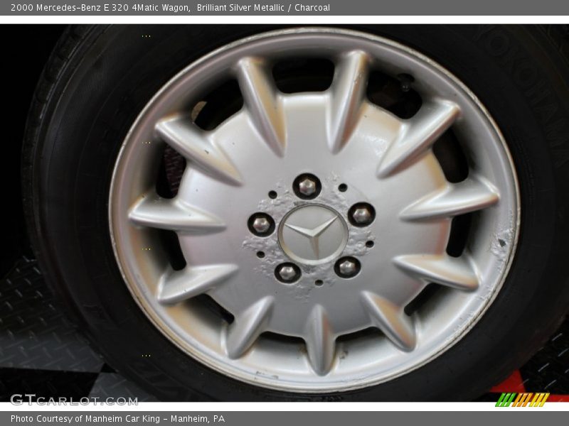 Brilliant Silver Metallic / Charcoal 2000 Mercedes-Benz E 320 4Matic Wagon