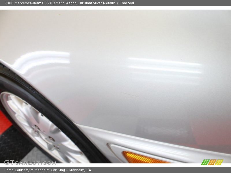 Brilliant Silver Metallic / Charcoal 2000 Mercedes-Benz E 320 4Matic Wagon