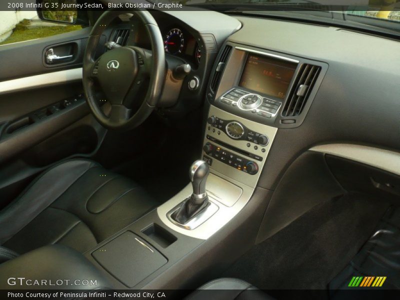 Black Obsidian / Graphite 2008 Infiniti G 35 Journey Sedan